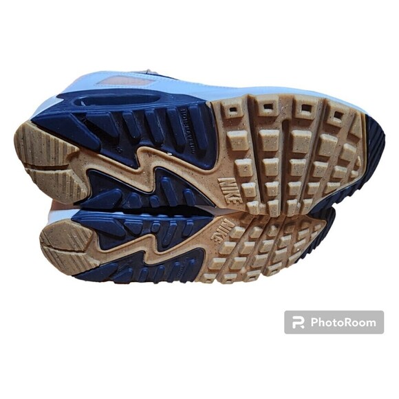 Nike Air Max 90 LTR SE White Pink Glaze Sneakers Size 6Y - Picture 5 of 8